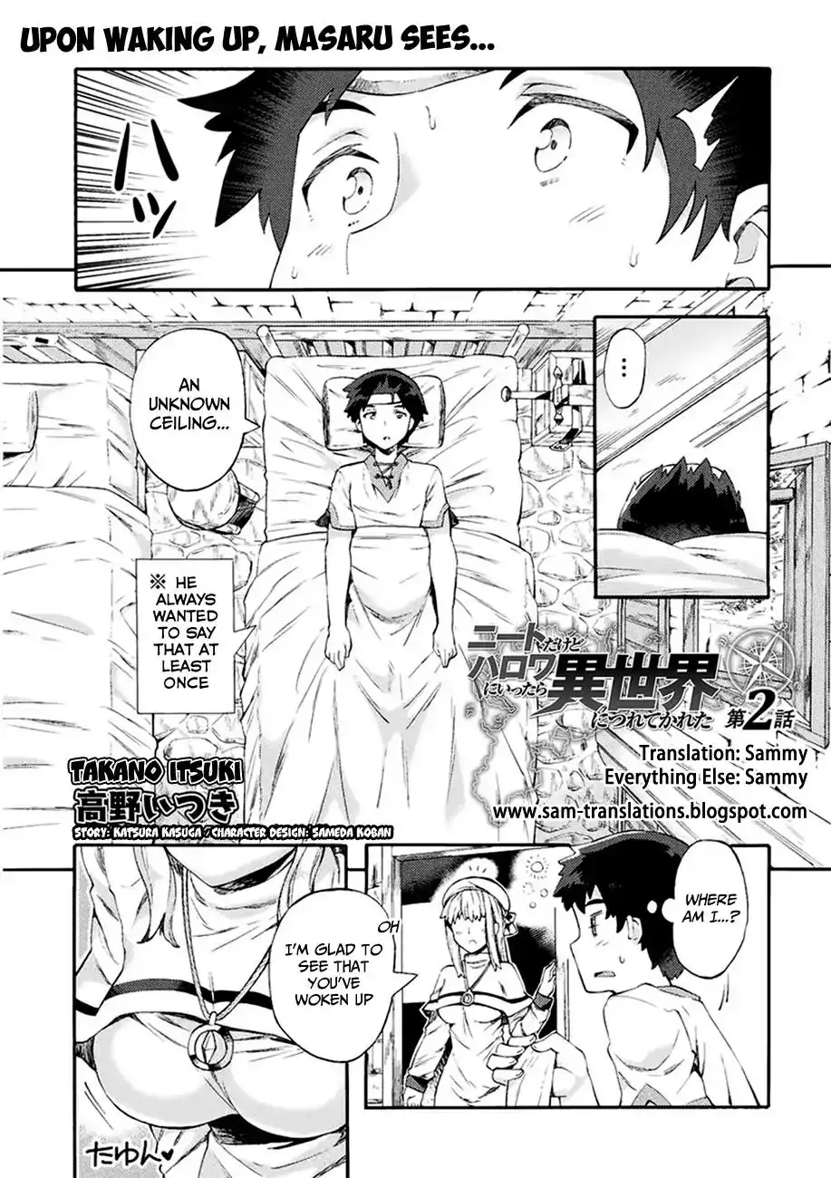 NEET dakedo Hello Work ni Ittara Isekai ni Tsuretekareta Chapter 2 1